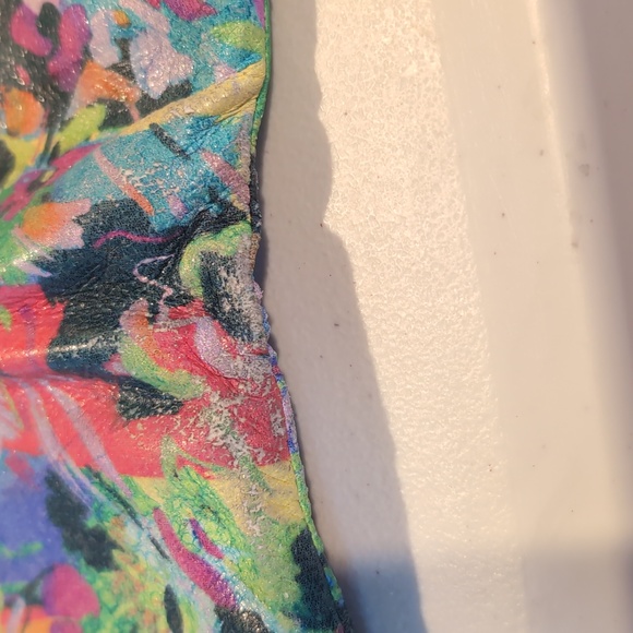 HOBO international Lauren leather wallet kisslock clutch - Picture 6 of 8